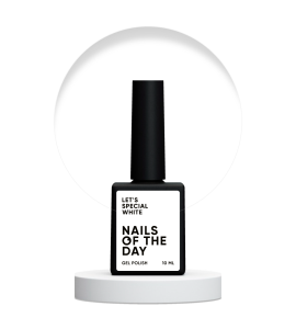 NAILSOFTHEDAY Let's special White - lakier hybrydowy, 10 ml