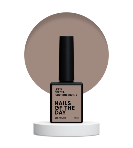 NAILSOFTHEDAY Let's special Pantone 2025/9 - kawowo-beżowy lakier hybrydowy, 10 ml  1