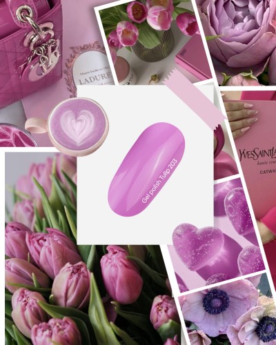 NAILSOFTHEDAY gel polish Tulip-203, 10 ml