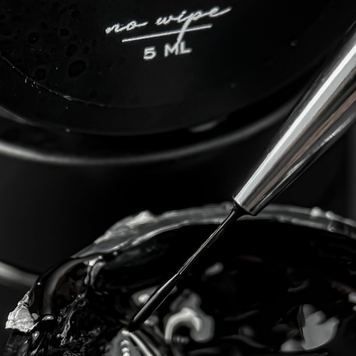 NAILSOFTHEDAY Premium gel paint Black no wipe 2