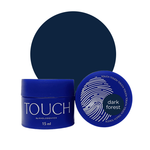 TOUCH Cover base Dark forest - atramentowo-granatowa baza budująca, 15 ml 1