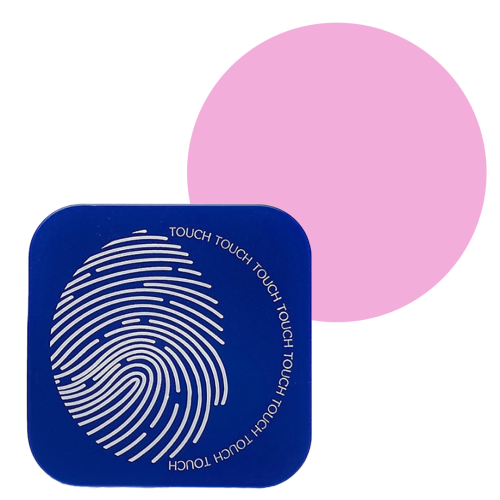 TOUCH Cover base Bubblegum - chłodno-różowa półprzezroczysta baza hybrydowa, 30 ml 1