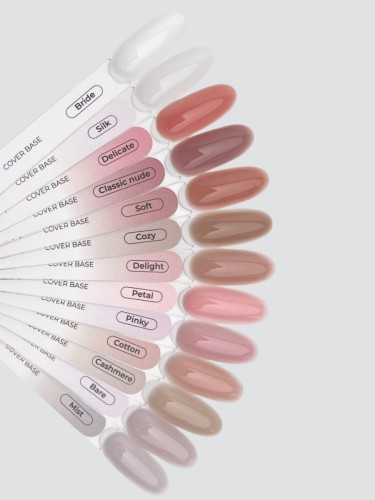 TOUCH Cover base Cozy - intensywno-kawowa kryjąca baza hybrydowa, 30 ml 3