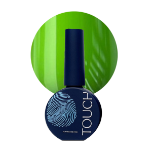 TOUCH Neon base 05- zielona neonowa baza hybrydowa, 13 ml