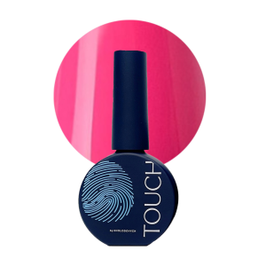 TOUCH Neon base 08- jasno-różowa neonowa baza hybrydowa, 13 ml