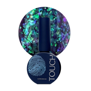 TOUCH Rainbow base 06 - baza hybrydowa z płatkami yuki, 13 ml